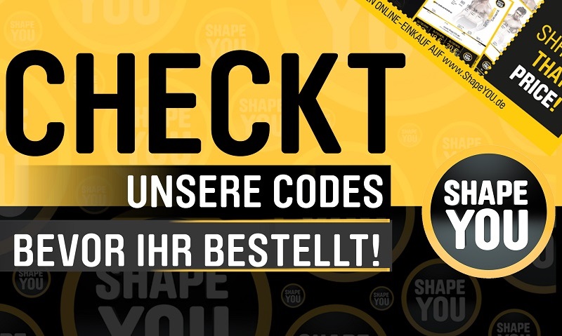 ShapeYOU Sportlernahrung, Trainingspläne, Ernährungstipps und mehr