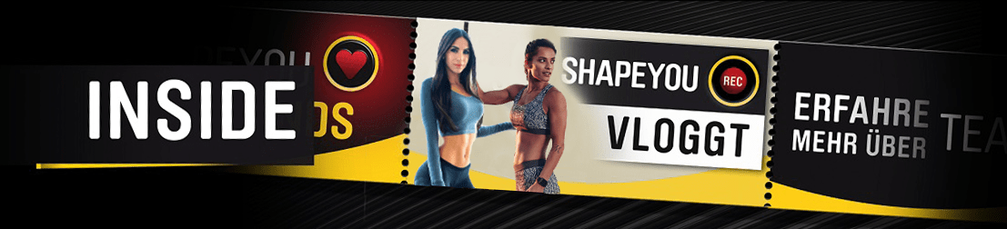 ShapeYOU Sportlernahrung, Trainingspläne, Ernährungstipps und mehr