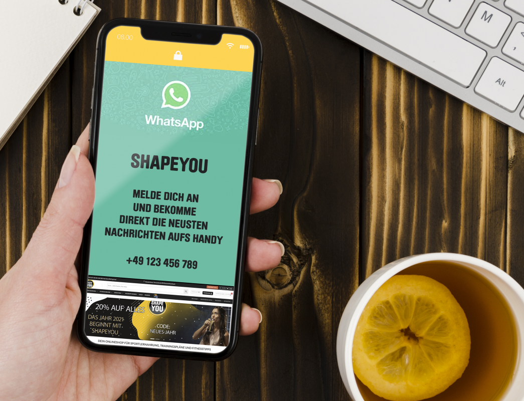 ShapeYOU Sportlernahrung, Trainingspläne, Ernährungstipps und mehr