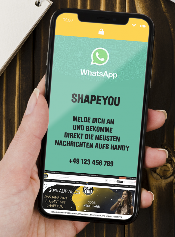 ShapeYOU Sportlernahrung, Trainingspläne, Ernährungstipps und mehr