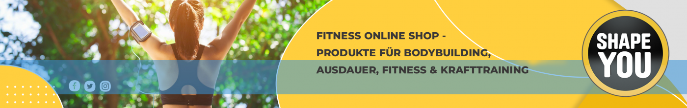 ShapeYOU Sportlernahrung, Trainingspläne, Ernährungstipps und mehr