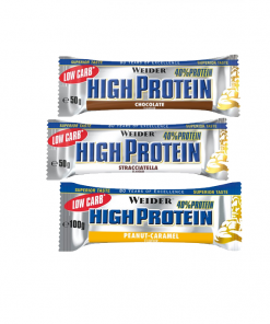Weider® Low Carb High Protein Bar - Box (24x 50g Riegel)