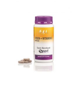 Sanct Bernhard Sport Eisen + Vitamin C - 180 Kapseln