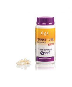Sanct Bernhard Sport Vitamin C + Zink - 180 Depot-Kapseln