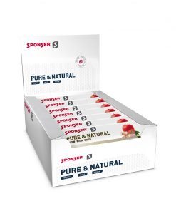 Sponser® Pure & Natural Bar - Box (25x 50g Riegel)