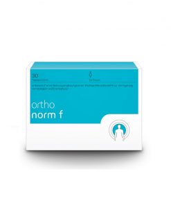 Orthomed Orthonorm F Trinkfläschchen+ Kapsel (Monatspackung 30er)